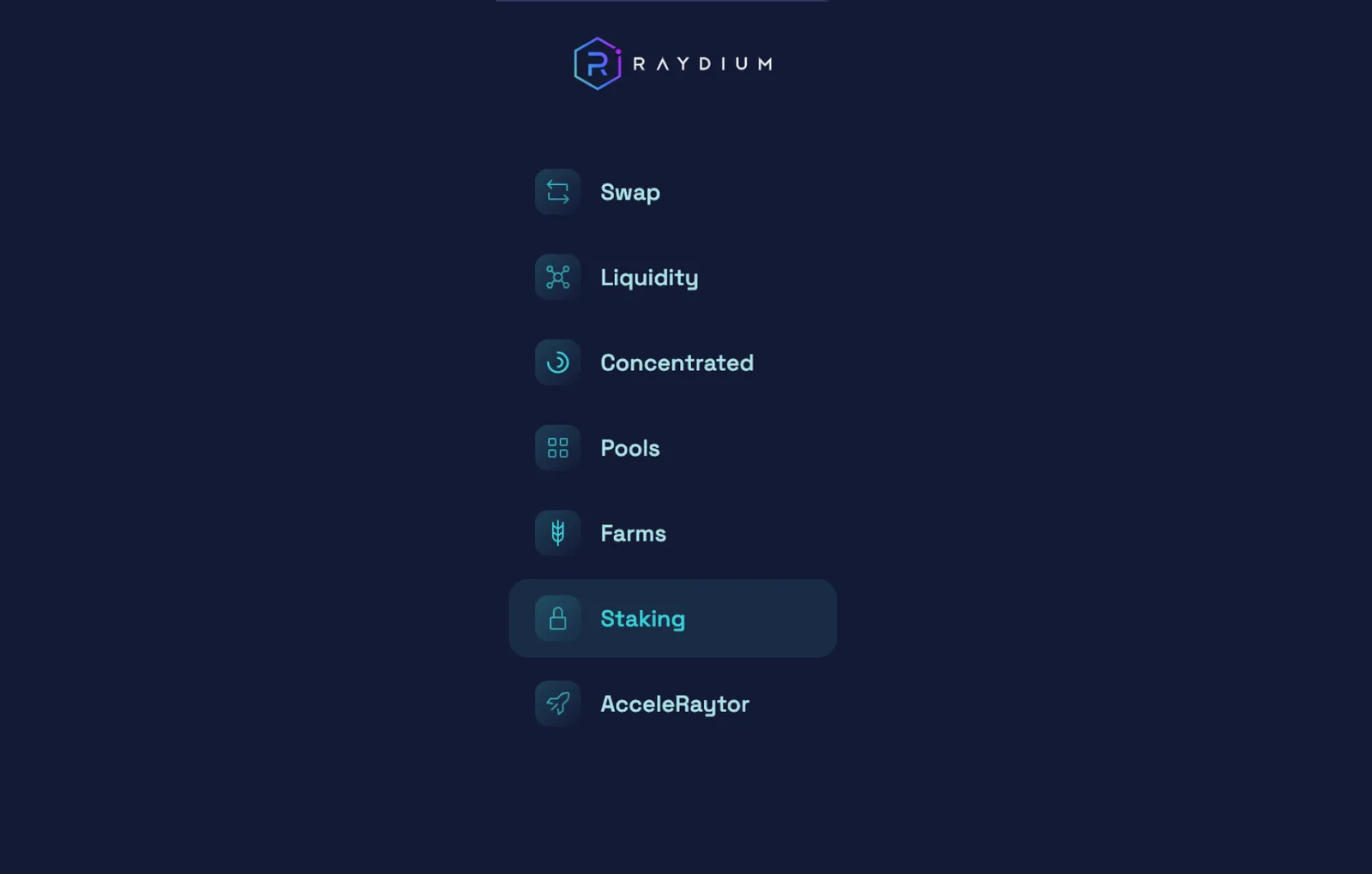 raydium staking