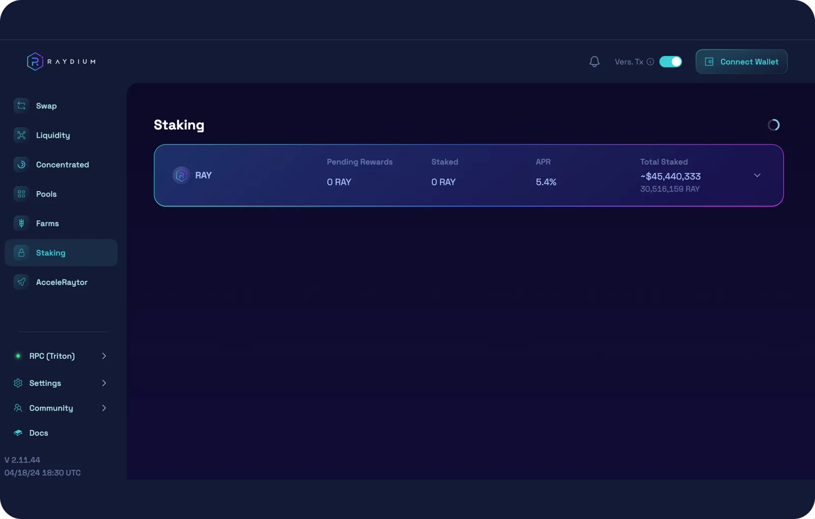 staking raydium