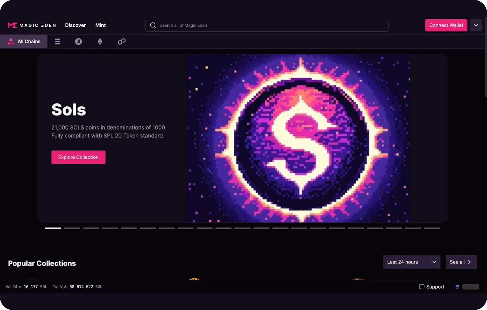 solana nft marketplace magic eden