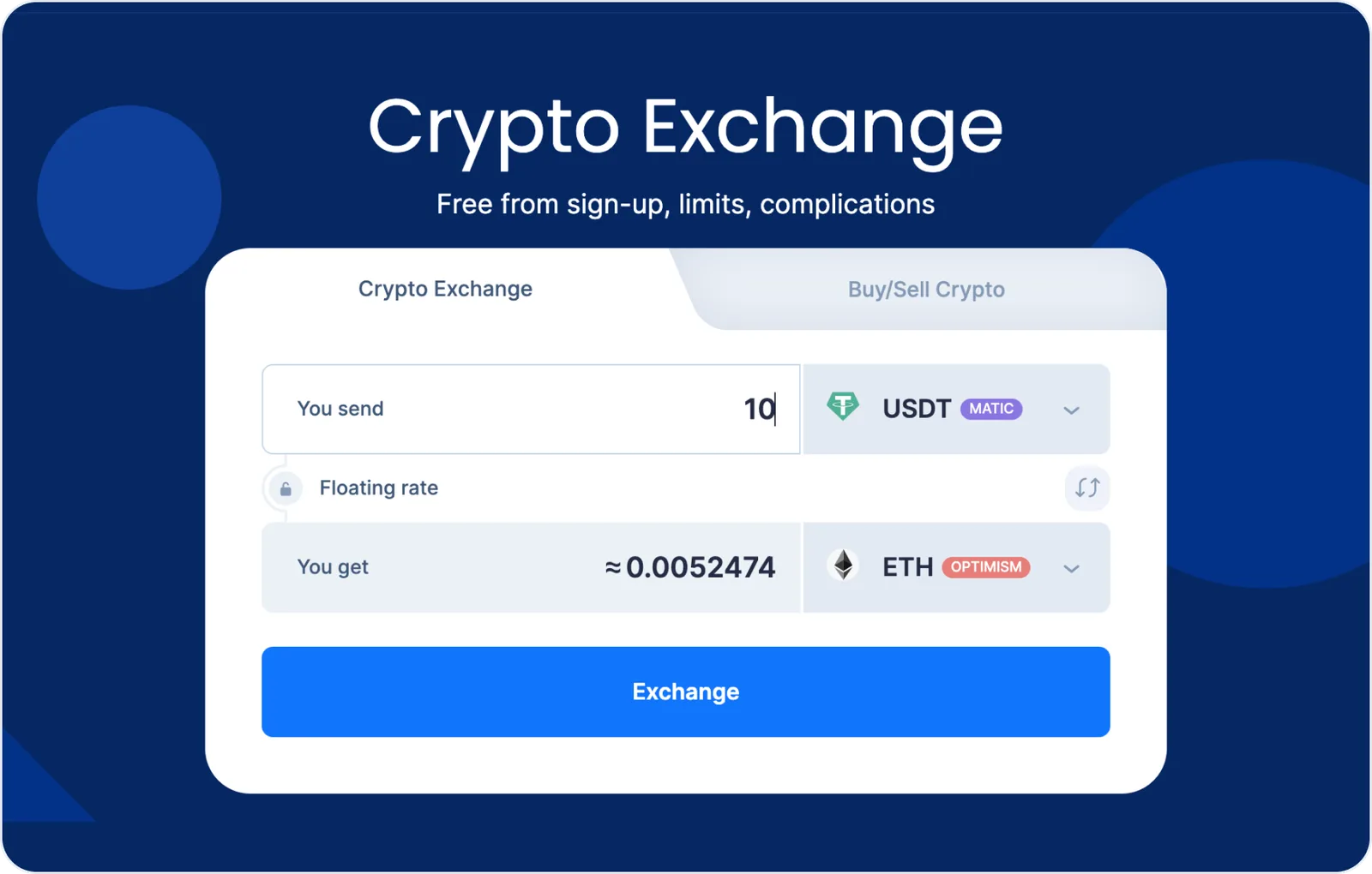 usdt eth optimism simpleswap exchange