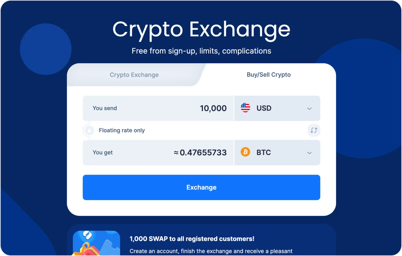 usd btc exchange simpleswap