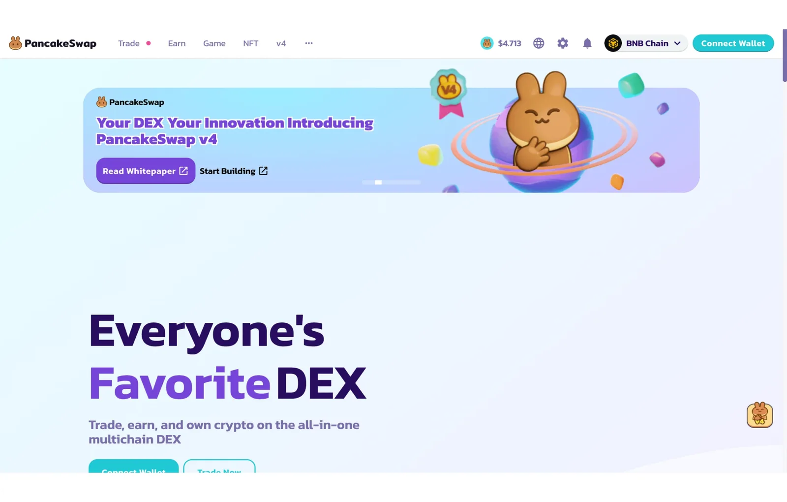 pancakeswap website