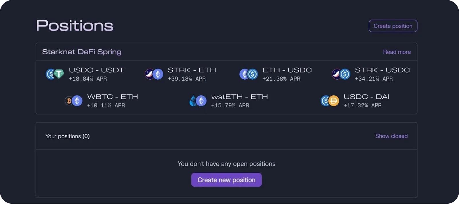 ekubo stablecoins