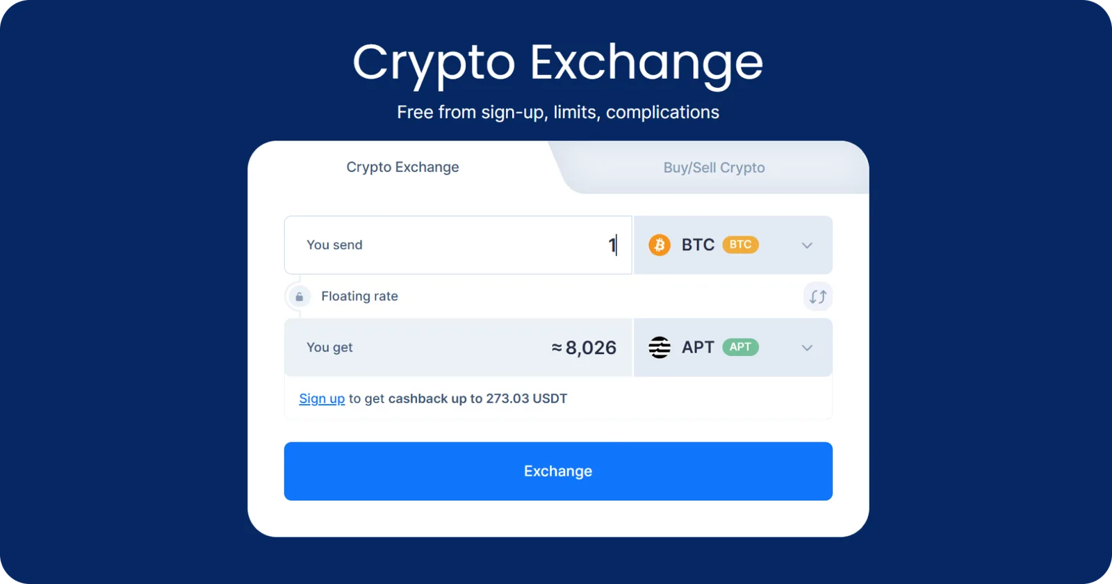 simpleswap crypto exchange