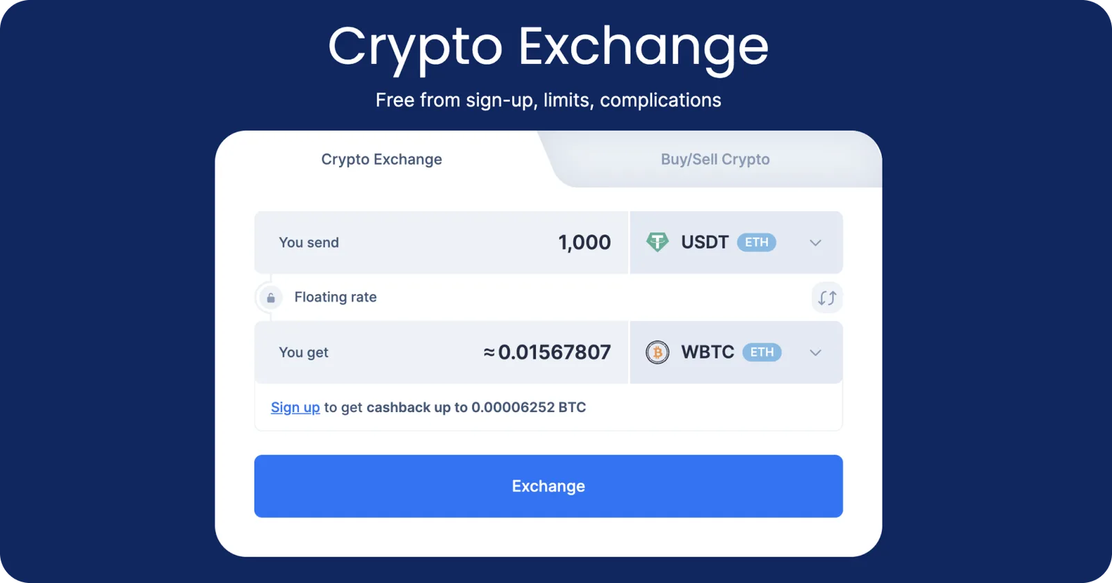 simpleswap exchange