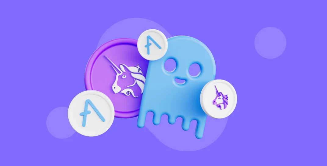 uniswap aave logo