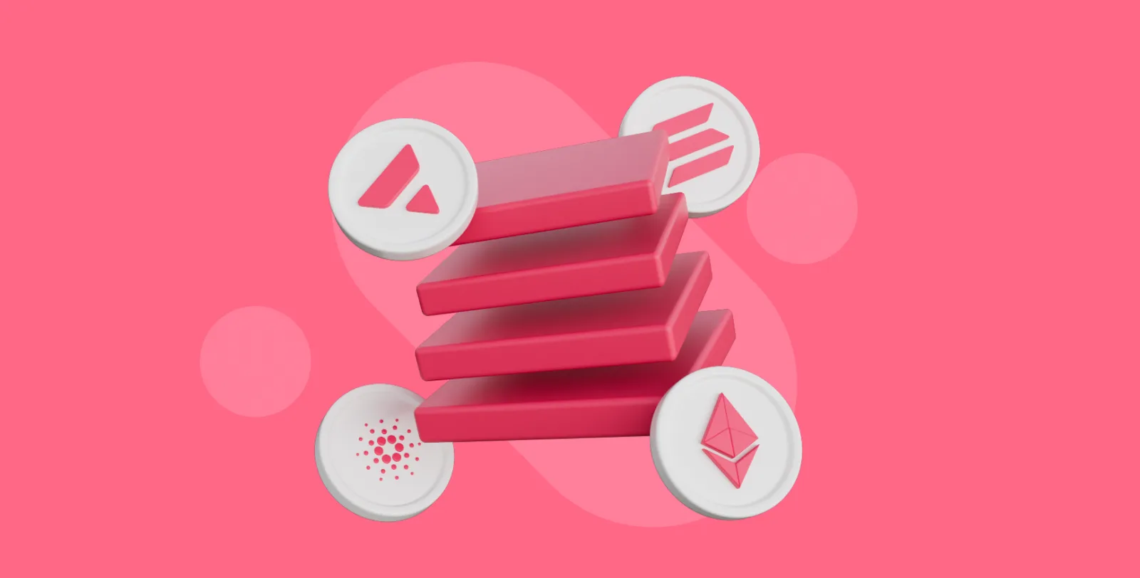 blockchain layers crypto icons